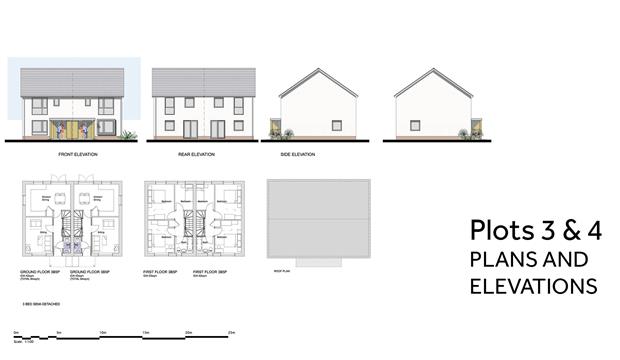 PA 20 02 PLOTS 3 And 4 PLANS AND ELEVATIONS