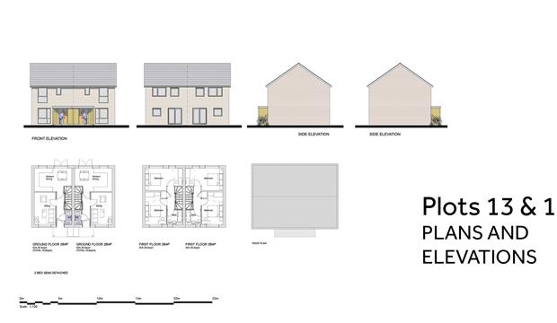 PA 20 05 PLOTS 13 And 14 PLANS AND ELEVATIONS