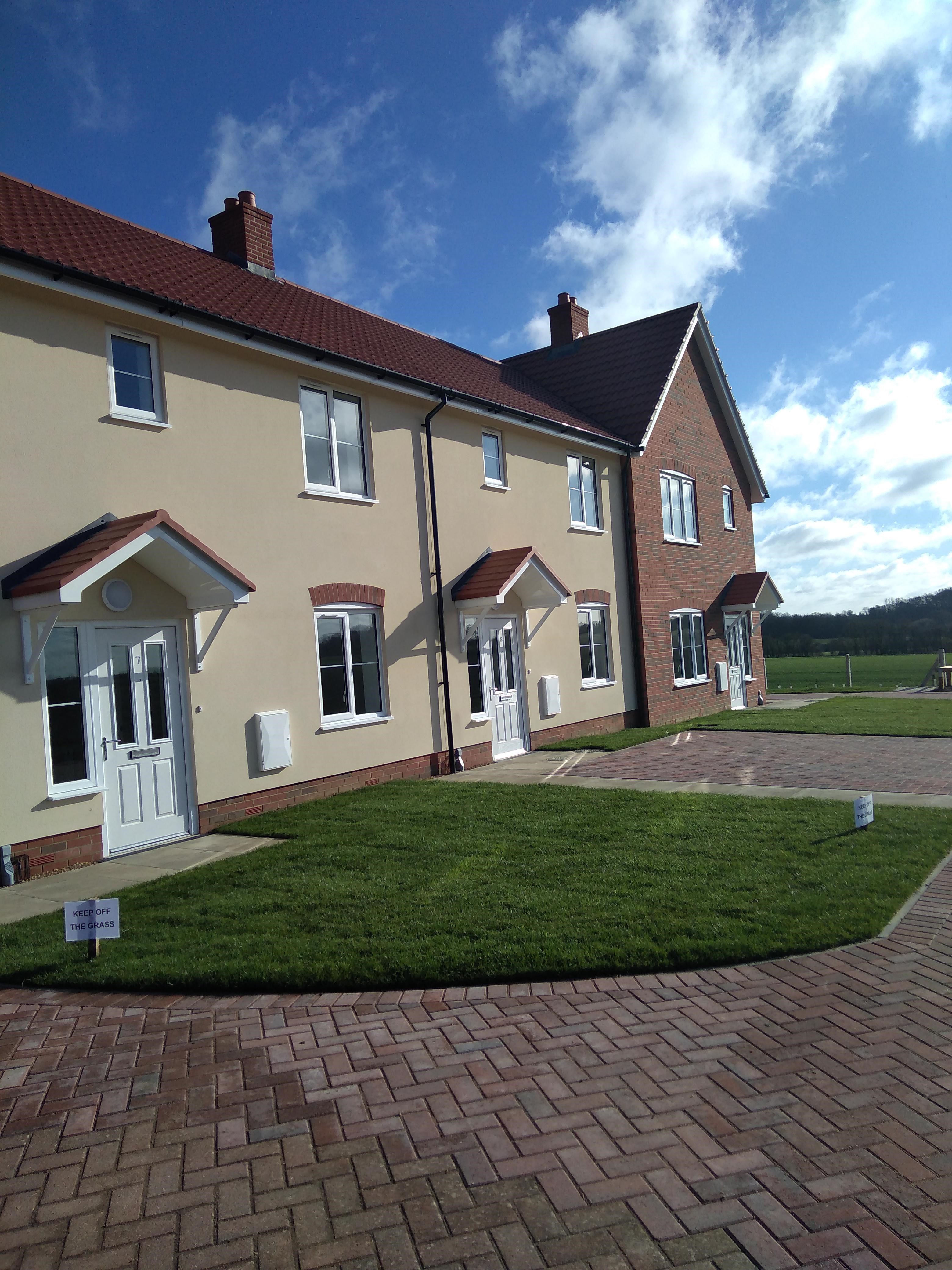 New homes for three families Orwell Housing
