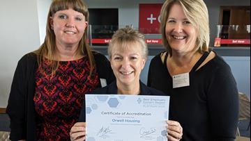 Orwell Best Employers Accreditation Award Orwell Best Employers Accreditation Award