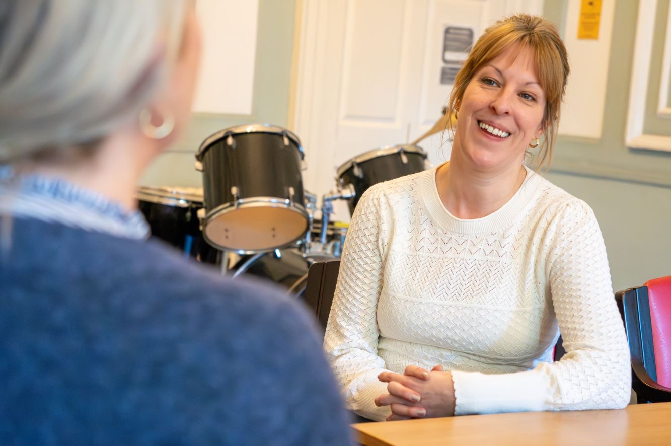 Talking To A Customer